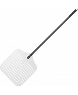 Hendi Square perforated aluminum pizza spatula 405 x 1320 mm