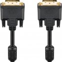 Goobay 93112 DVI cable 5 m DVI-D Black