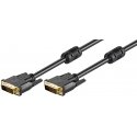 Goobay 93112 DVI кабель 5 m DVI-D Черный Goobay 93112 DVI кабель 5 m DVI-D Черный