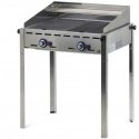 Hendi Gas grill with burners and shelf Hendi Gas grill with burners and shelf