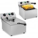 Royal Catering Elektrinė gastronominė gruzdintuvė 230 V, 3200W, 10 L, nerūdijantis plienas Royal Catering Elektrinė gastronominė gruzdintuvė 230 V, 3200W, 10 L, nerūdijantis plienas