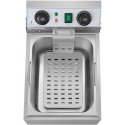 Royal Catering Elektrinė gastronominė gruzdintuvė 230 V, 3200W, 10 L, nerūdijantis plienas Royal Catering Elektrinė gastronominė gruzdintuvė 230 V, 3200W, 10 L, nerūdijantis plienas