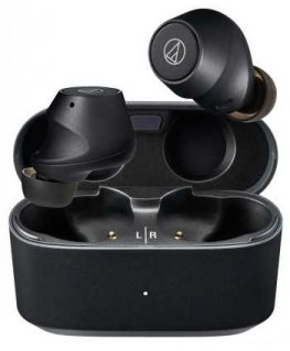 Ausinės AUDIO-TECHNICA WIRELESS EARBUDS ATH-CKS30TW+BK Juodas