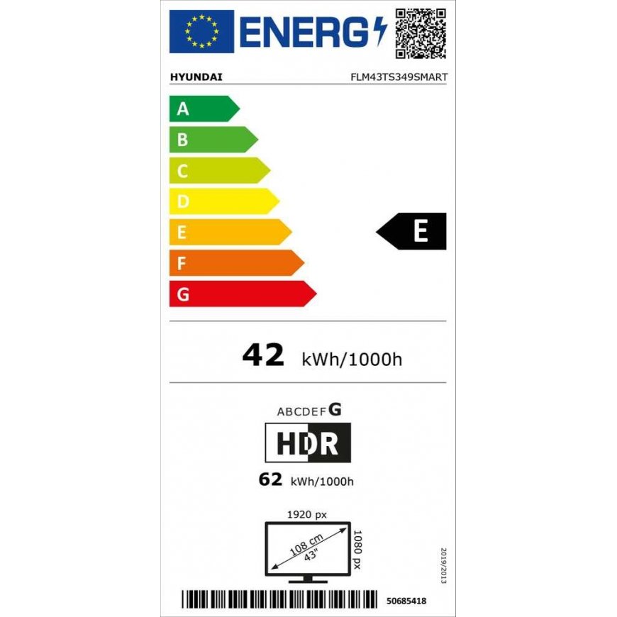 Televizorius Hyundai FLM43TS349SMART – 2