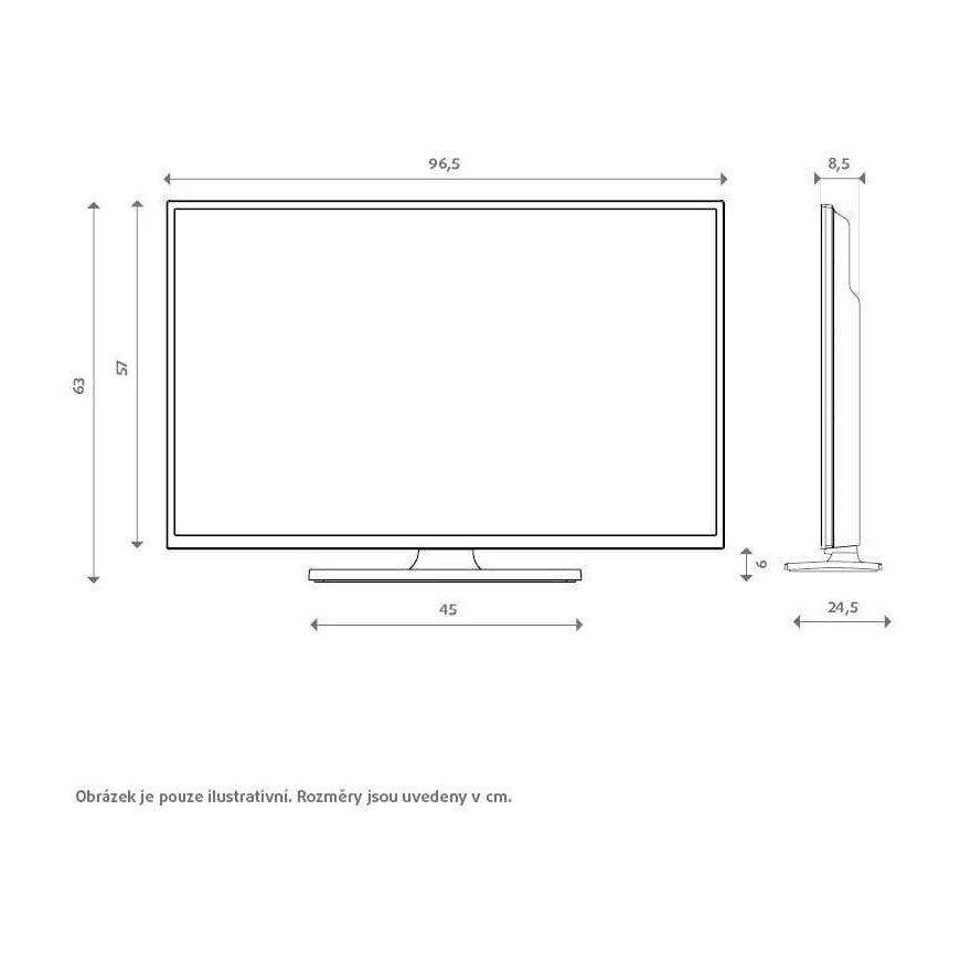 Television Hyundai FLM43TS349SMART – 3