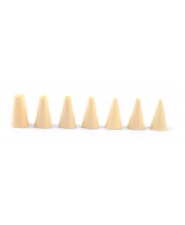 Sugar sleeve tips for decoration, 7 pcs. - Hendy