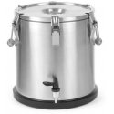 Stainless steel thermos with faucet, 20L, Hendi Stainless steel thermos with faucet, 20L, Hendi