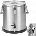Stainless steel thermos with faucet, 20L, Hendi Stainless steel thermos with faucet, 20L, Hendi