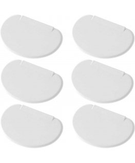 Hendi Confectionery scraper, 6 pcs. set, white