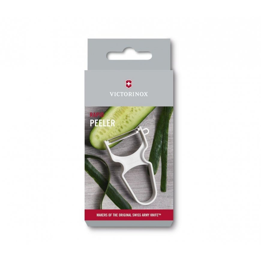 Victorinox 6.0930 skutyklė Vaisiams ir daržovėms Y formos skustukas Balta – 5