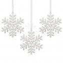 CA0041 CHRISTMAS TREE DECORATIONS STARS 9.5 CM 3 PCS. CA0041 CHRISTMAS TREE DECORATIONS STARS 9.5 CM 3 PCS.