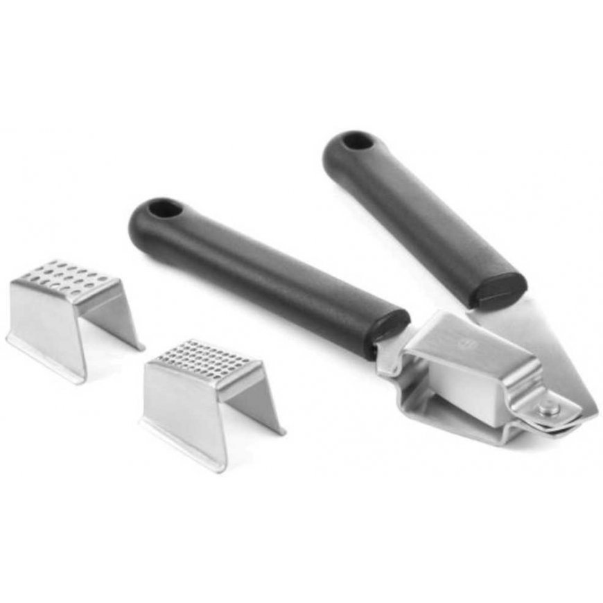 Hendi Garlic press with two thickness options, black/silver – 4