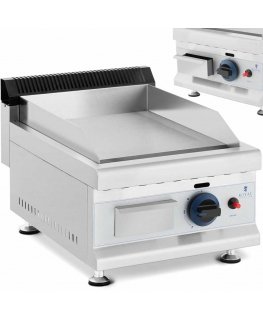 Royal Catering Gas grill with smooth surface, 3000 W, 35 x 40 cm, stainless steel