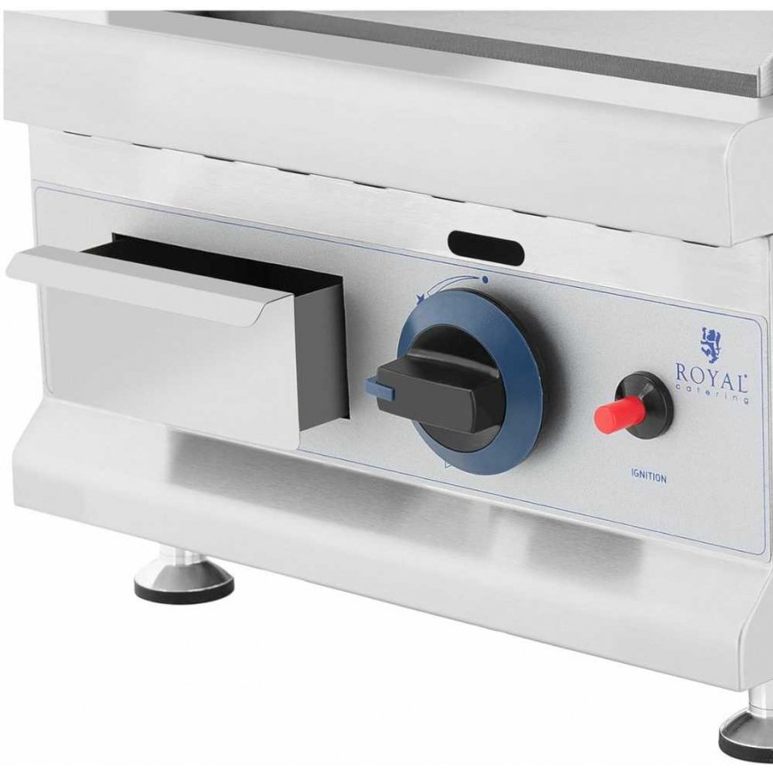 Royal Catering Gas grill with smooth surface, 3000 W, 35 x 40 cm, stainless steel – 4