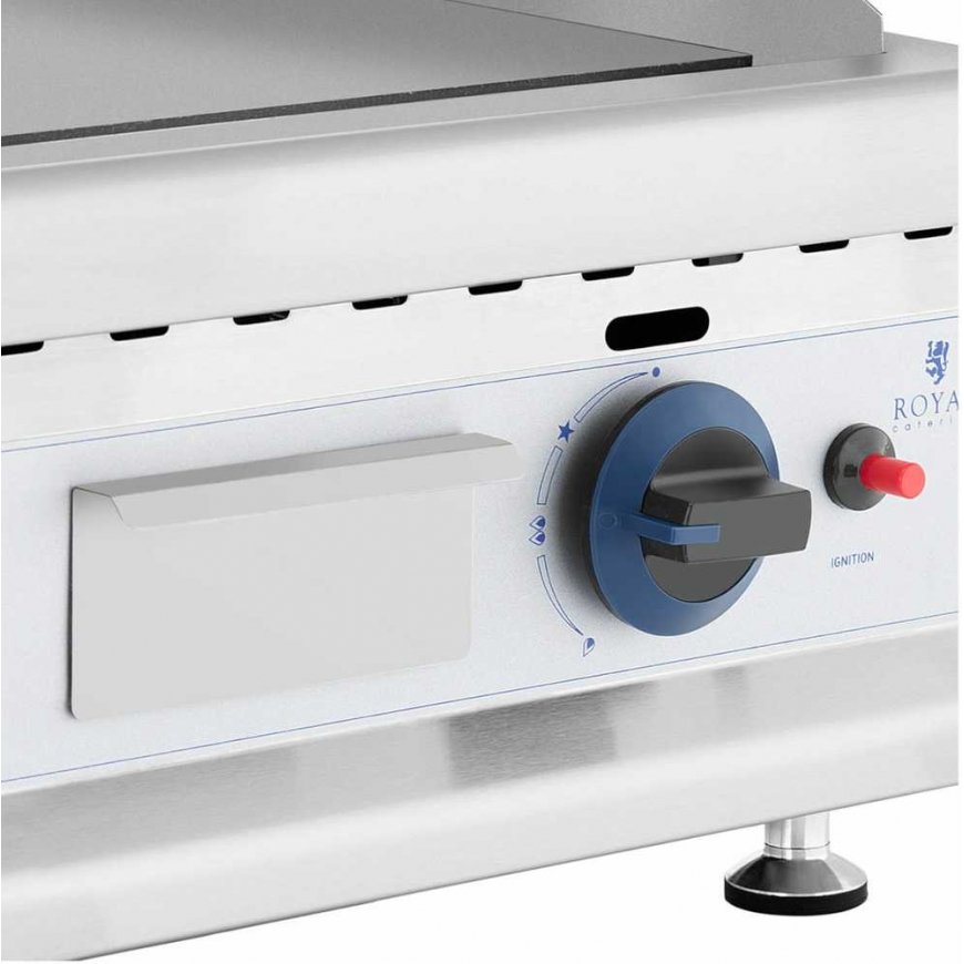 Royal Catering Gas grill with smooth surface, 3000 W, 35 x 40 cm, stainless steel – 5