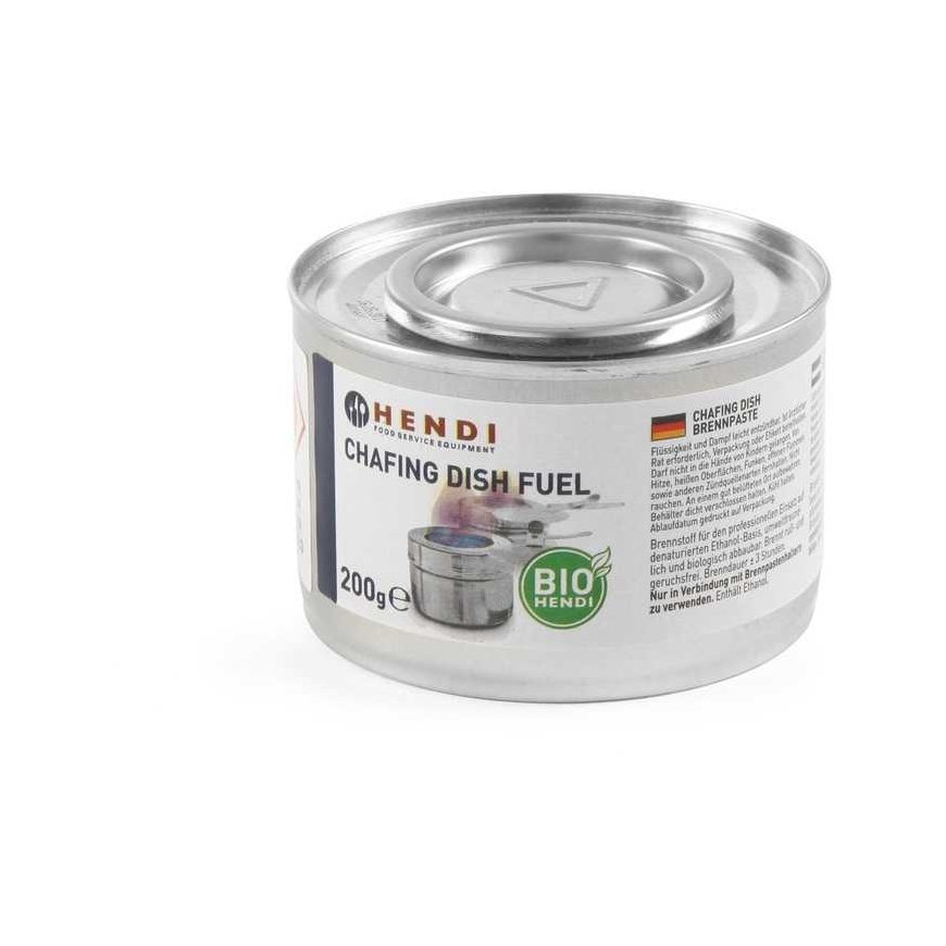 Food heating paste - ethanol can 48 x 200g - Hendi 194546 Food heating paste - ethanol can 48 x 200g - Hendi 194546