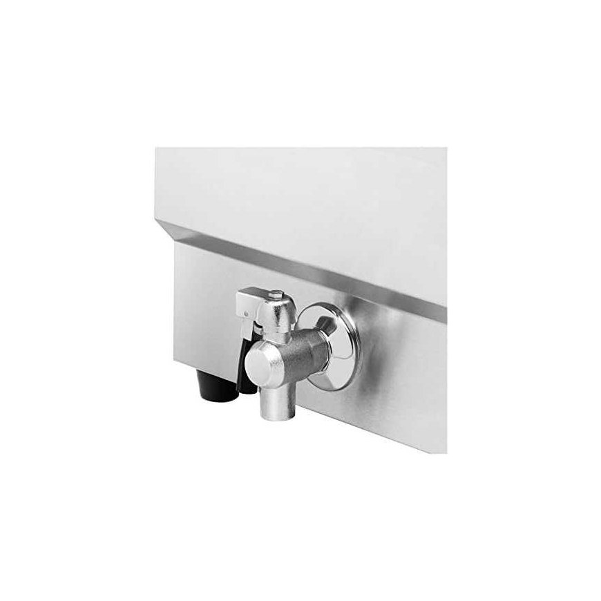Royal Catering Electric adjustable fryer with drain tap, 16 l – 2