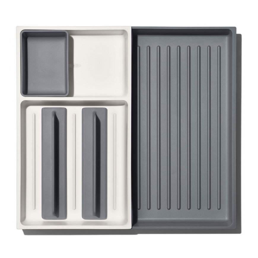 OXO-Organizer adjustable in steel and L greyGoodGri – 3
