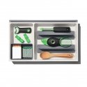 OXO-Organizer adjustable in steel and L greyGoodGri OXO-Organizer adjustable in steel and L greyGoodGri