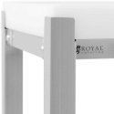Meat grinder Royal Catering Meat cutting block with steel base, 40 x 40 x 80 cm, gray Meat grinder Royal Catering Meat cutting block with steel base, 40 x 40 x 80 cm, gray