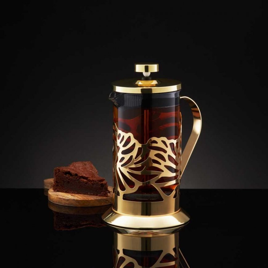 Zaparzacz do kawy i herbaty Royal 600 ml liście golden AMBITION