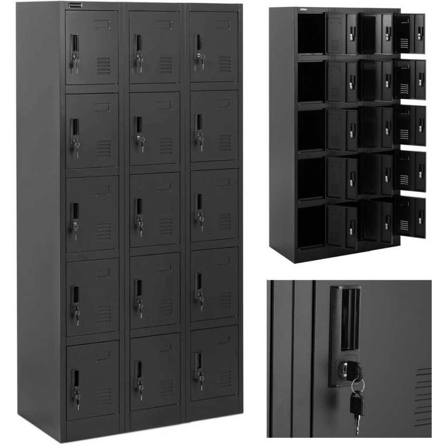 Frommstarck Metal lockable cabinet unit with