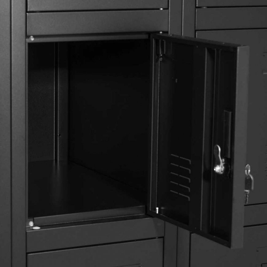 Frommstarck Metal lockable cabinet unit with 15 compartments – 4