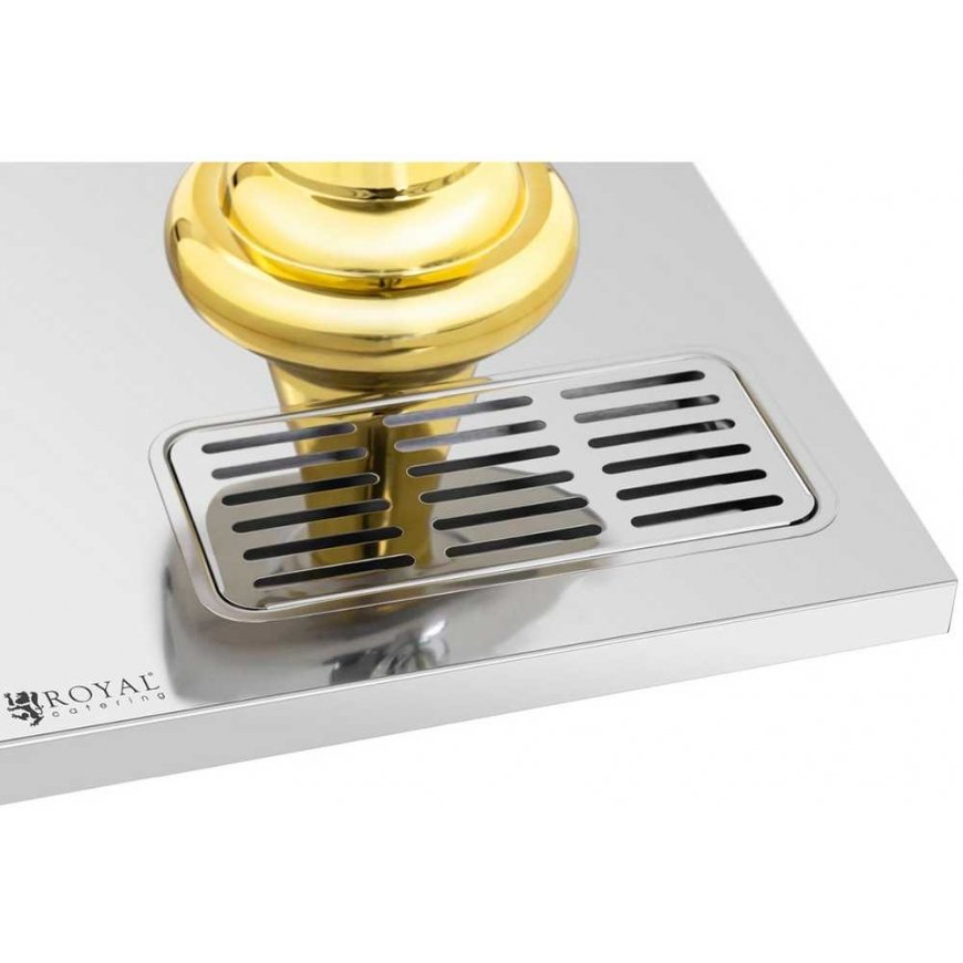 Royal Catering Double beverage dispenser with cooling function, 2 x 8 l, stainless steel – 3