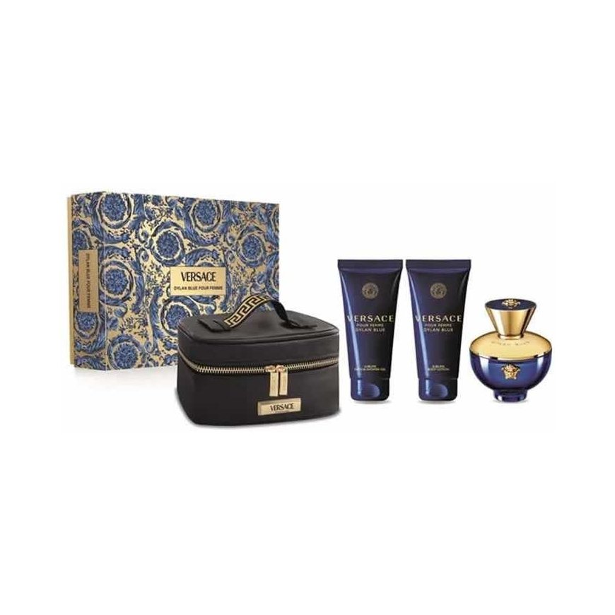 Versace Pour Femme Dylan Blue Eau De Perfume Spray, 100 ml Set 3 Pieces – 3