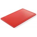 Cutting board for meat GN 1/2, Hendi, red Cutting board for meat GN 1/2, Hendi, red