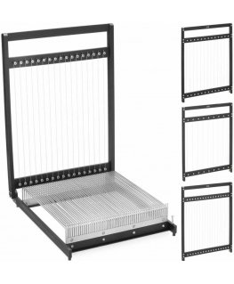 Manual pastry cutter with 3 frames, Hendi, black