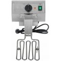 Royal Catering Dviguba elektrinė gruzdintuvė su kranais ir termostatu 2x8L, pilka Royal Catering Dviguba elektrinė gruzdintuvė su kranais ir termostatu 2x8L, pilka