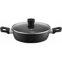 Frying pan deep with a lid with coating Qualum Basic Alto 30 cm AMBITION Frying pan deep with a lid with coating Qualum Basic Alto 30 cm AMBITION