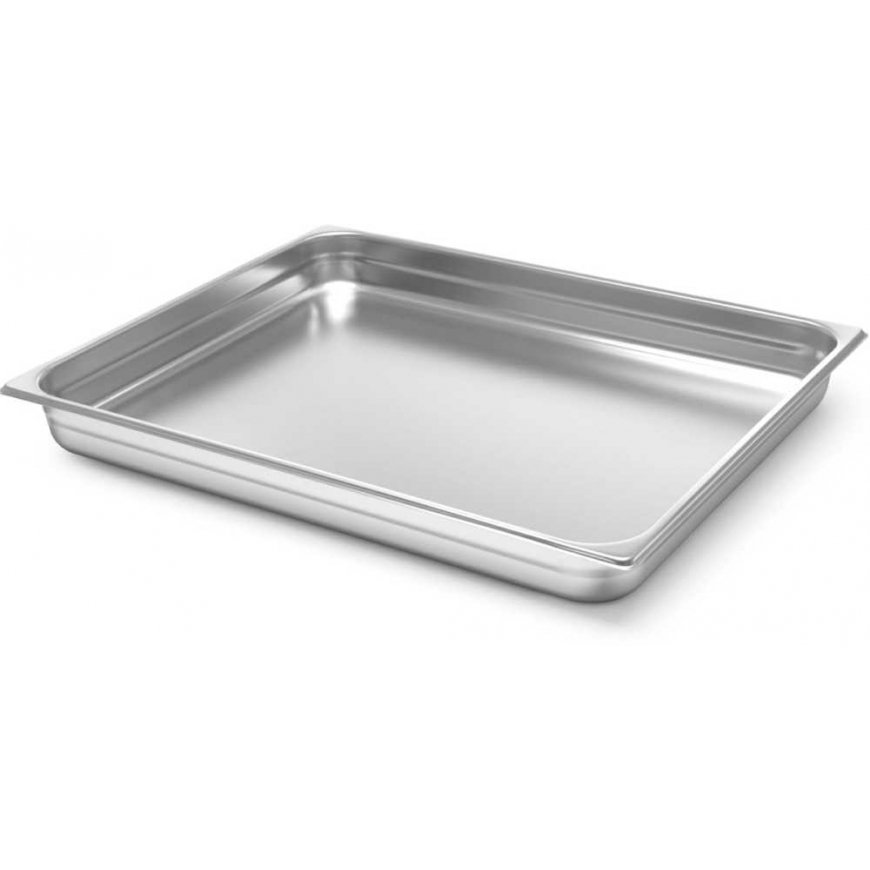 Hendi Dish GN 2/1 Profi Line, height 40 mm, stainless steel – 3