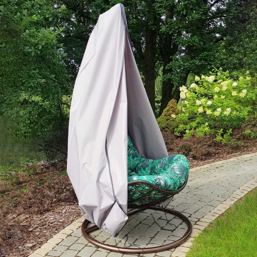 Uždangalas pakabinamam krėslui Patio D031-35CW, pilkas/smėlio spalvos
