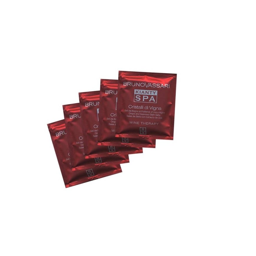 Bruno Vassari, Kianty SPA, Grape, Anti-Ageing, Bath Salt, 25 g – 2