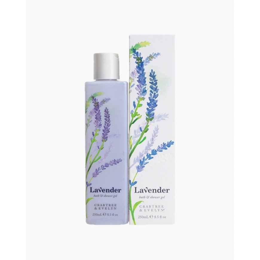 Aromatherapy Associates Crabtree & Evelyn, Lavander, Relaxing, Dušo želė, For All Skin Types, 250 ml For Women