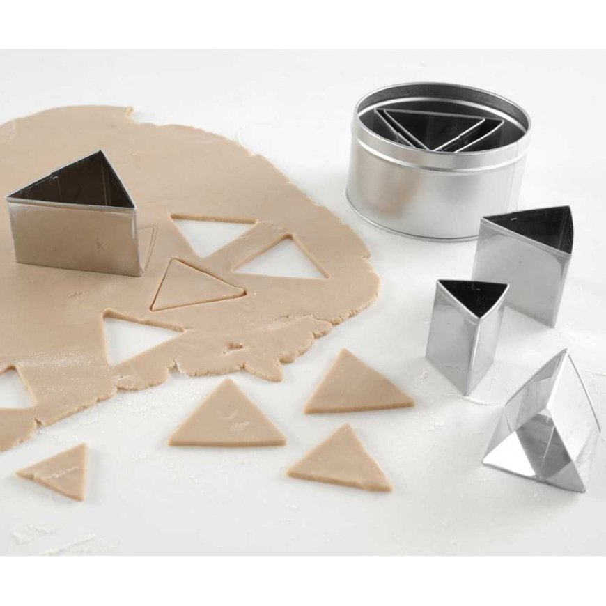 Hendi Set of triangular shapes for cutting dough, 6 pcs. – 4