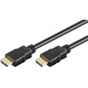 Goobay 61162 HDMI kabelis 7,5 m HDMI Type A (Standard) Melns Goobay 61162 HDMI kabelis 7,5 m HDMI Type A (Standard) Melns