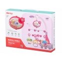 Ikonk "Lullaby" žvaigždžių dizaino karuselė rožinė + nuotolinio valdymo pultas