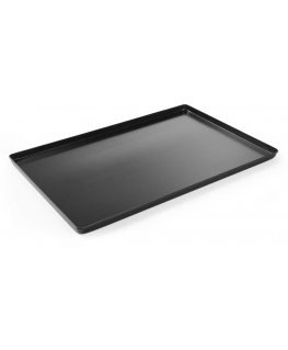 Hendi Exhibition pastry plate, 300x200x(H)20mm, black