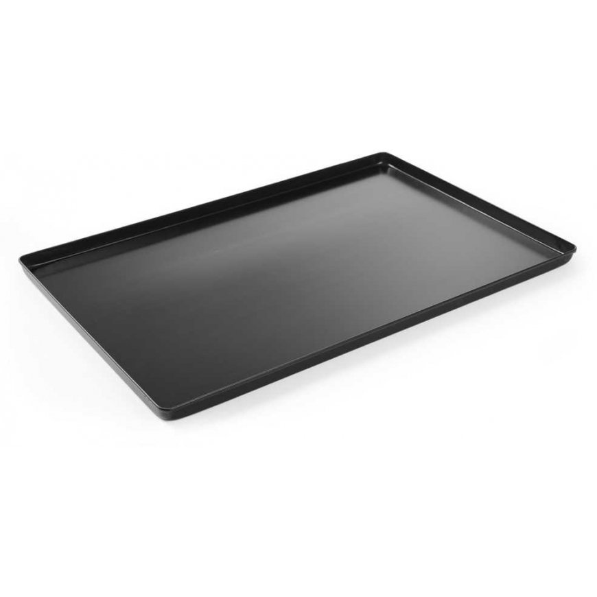 Hendi Exhibition pastry plate, 300x200x(H)20mm, black