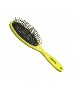 Eurostil Oval Medium Brush Fluor Green 1 unit
