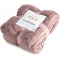 Eurofirany BLANKET/TEDDY/PINK 150X200 PINK