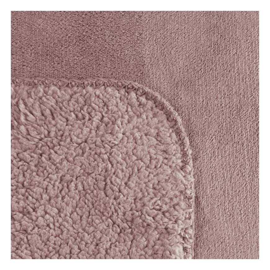 Eurofirany BLANKET/TEDDY/PINK 150X200 PINK – 4