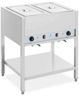 Royal Catering Stove Gastronomine, 2 x GN 1/1, 1265 W