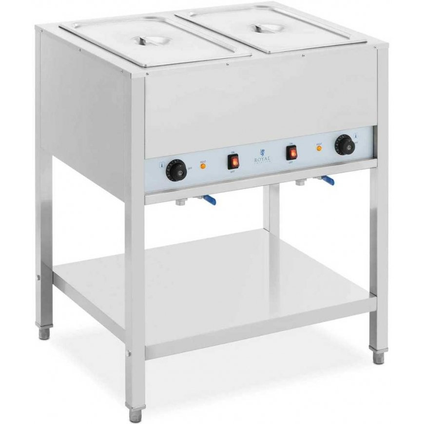 Royal Catering Viryklė Gastronomine, 2 x GN 1/1, 1265 W