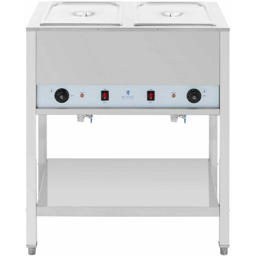 Royal Catering Viryklė Gastronomine, 2 x GN 1/1, 1265 W – 2