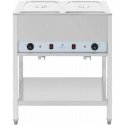Royal Catering Stove Gastronomine, 2 x GN 1/1, 1265 W