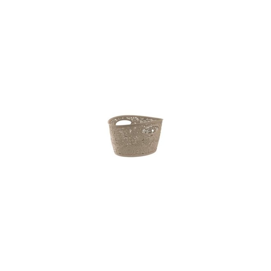 Basket Victoria M 29x21x16cm cream – 2